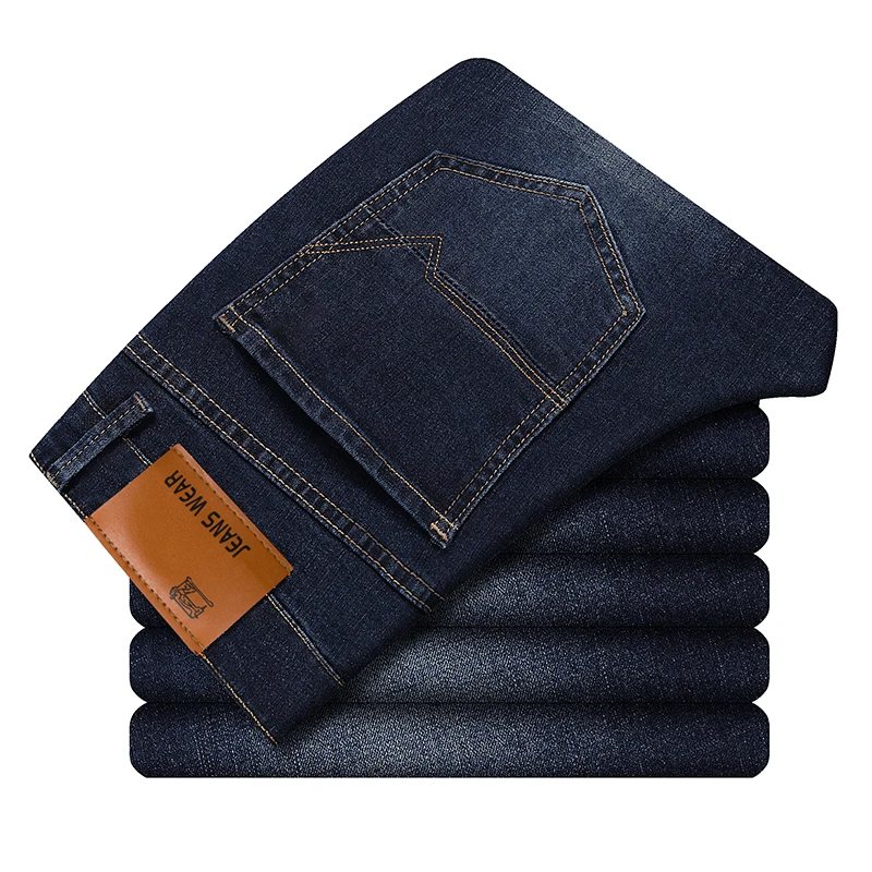 2019 Spring Autumn New Men's Slim Jeans Business Casual Elastic Skinny Jean Black Blue Denim Pants Male Brand Trousers 38 40
2019 Spring Autumn New Men's Slim Jeans Business Casual Elastic Skinny Jean Black Blue Denim Pants Male Brand Trousers 38 40