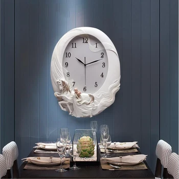 Modern Resin Embossed Wall Clock Crafts Decoration Home Livingroom Wall Hanging Decor Hotel Bedroom Creative Wall Mural Artwork
Modern Resin Embossed Wall Clock Crafts Decoration Home Livingroom Wall Hanging Decor Hotel Bedroom Creative Wall Mural Artwork