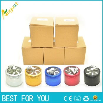 4-layer Aluminum Hand Crank Herbal Herb Tobacco Grinder Smoke Grinders G Free Shipping Kimisohand
4-layer Aluminum Hand Crank Herbal Herb Tobacco Grinder Smoke Grinders G Free Shipping Kimisohand