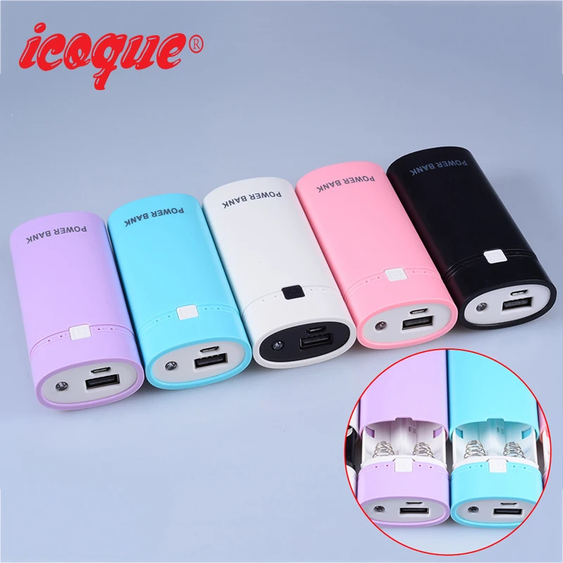 (No Battery)icoque 5V Dual USB 2*18650 Power Bank Battery Box Mobile Phone Charger DIY Shell Case Pover Bank For xiaomi iPhone
(No Battery)icoque 5V Dual USB 2*18650 Power Bank Battery Box Mobile Phone Charger DIY Shell Case Pover Bank For xiaomi iPhone
