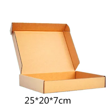 Wholesale 10pcs/lot 25*20*7cm Craft Gift Handmade Soap Packaging Kraft Paper Boxes Brown Packaging Package Mailing Box 
Wholesale 10pcs/lot 25*20*7cm Craft Gift Handmade Soap Packaging Kraft Paper Boxes Brown Packaging Package Mailing Box