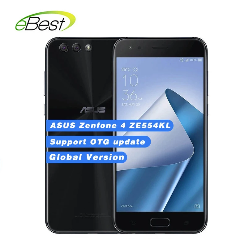 Global Version ASUS Zenfone 4 ZE554KL Smartphone 5.5'' Octa Core Snapdragon 630 4G RAM 64GB ROM 3300mAh NFC Android mobile phone
Global Version ASUS Zenfone 4 ZE554KL Smartphone 5.5'' Octa Core Snapdragon 630 4G RAM 64GB ROM 3300mAh NFC Android mobile phone