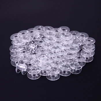 50 Pcs Empty Clear Bobbins Spool for Brother Janome Singer Elna Sewing Machine Universal Plastic Sewing Spool Box
50 Pcs Empty Clear Bobbins Spool for Brother Janome Singer Elna Sewing Machine Universal Plastic Sewing Spool Box