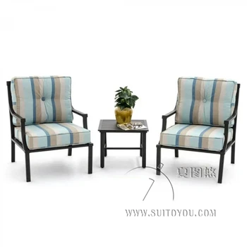 Patio Furniture Dining Set 3 Piece Cast Aluminum Patio Furniture Chat Set with Cushions and Coffee Table
Patio Furniture Dining Set 3 Piece Cast Aluminum Patio Furniture Chat Set with Cushions and Coffee Table