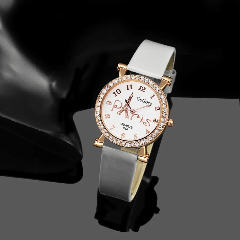 2019 New Fashion Luxury Women's Watches Paris Leather Watch Women ladies casual White quartz Clock reloj mujer for droshipping
2019 New Fashion Luxury Women's Watches Paris Leather Watch Women ladies casual White quartz Clock reloj mujer for droshipping