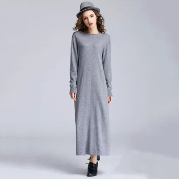 Spring Autumn Women Sweater Dresses Pullovers Long Sleeve Solid Sweater Dress Women Long Sweater For Elegant Ladies S M L XL
Spring Autumn Women Sweater Dresses Pullovers Long Sleeve Solid Sweater Dress Women Long Sweater For Elegant Ladies S M L XL