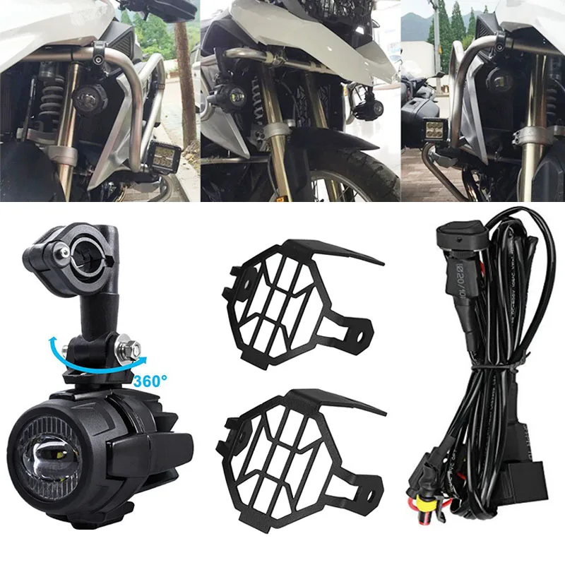 Auxiliary Fog Lights 40W LED Assembly Combo Motocycle For BMW R1200GS ADV F800GS R1100GS Motorbike Safety Driving Lamp
Auxiliary Fog Lights 40W LED Assembly Combo Motocycle For BMW R1200GS ADV F800GS R1100GS Motorbike Safety Driving Lamp