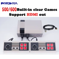 MYOHYA HDMI Output Retro Classic handheld game player Family TV video game console Childhood Built-in 500/600 Games mini Console image