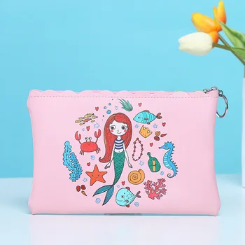 Disney cartoon princess Mermaid Cosmetic Cases cute multi-function portable travel wash storage bag fresh hand take cosmetic bag
Disney cartoon princess Mermaid Cosmetic Cases cute multi-function portable travel wash storage bag fresh hand take cosmetic bag