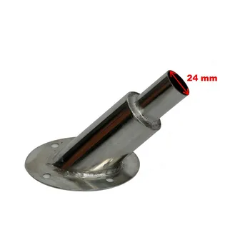Exhaust hull diameter 24mm for 5kw parking heater webasto and Eberspacher heater used one boat marine ect
Exhaust hull diameter 24mm for 5kw parking heater webasto and Eberspacher heater used one boat marine ect