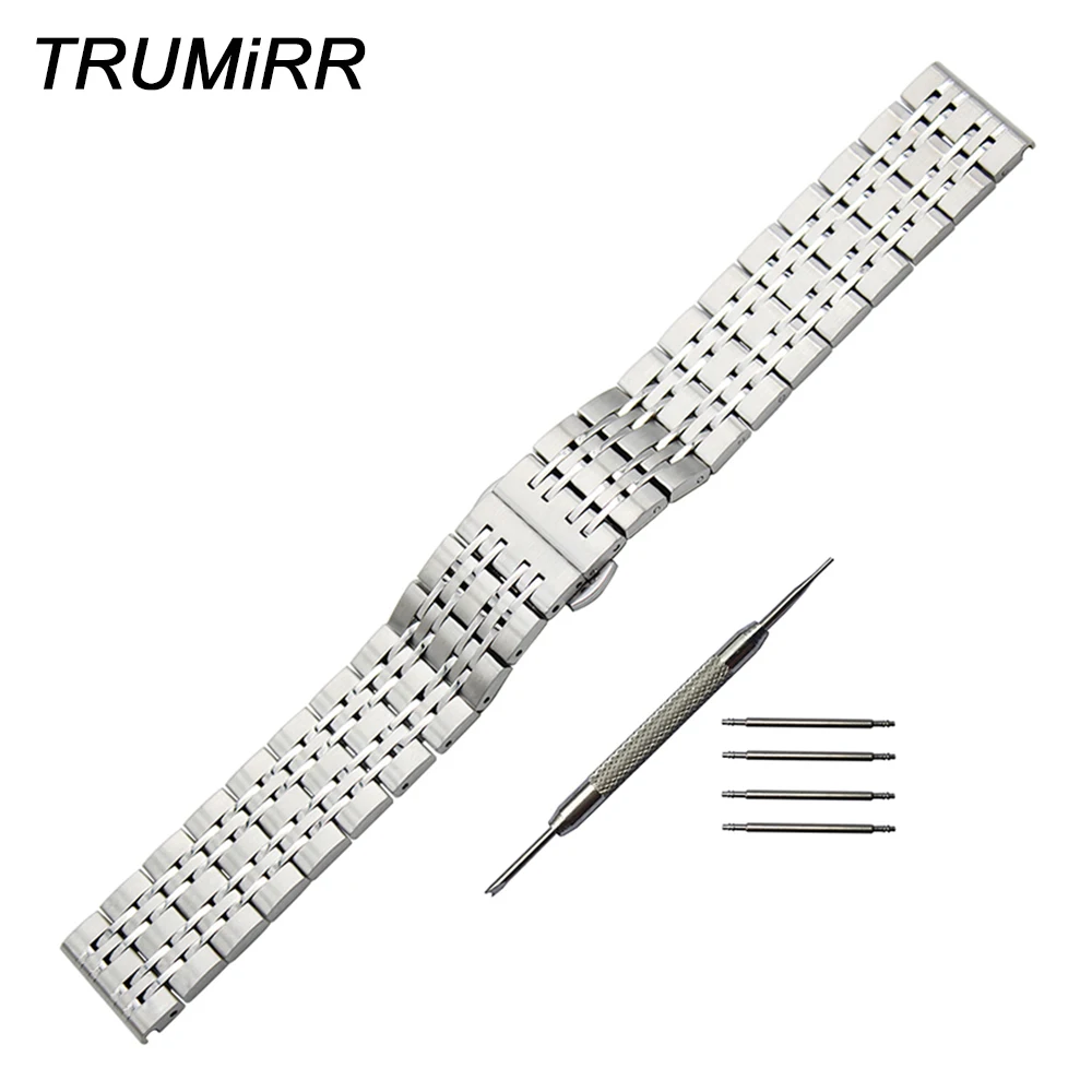 Stainless Steel Watchband Butterfly Buckle Strap for Omega Seamaster Speedmaster Deville Wrist Belt Link Bracelet 18mm 20mm 22mm
Stainless Steel Watchband Butterfly Buckle Strap for Omega Seamaster Speedmaster Deville Wrist Belt Link Bracelet 18mm 20mm 22mm