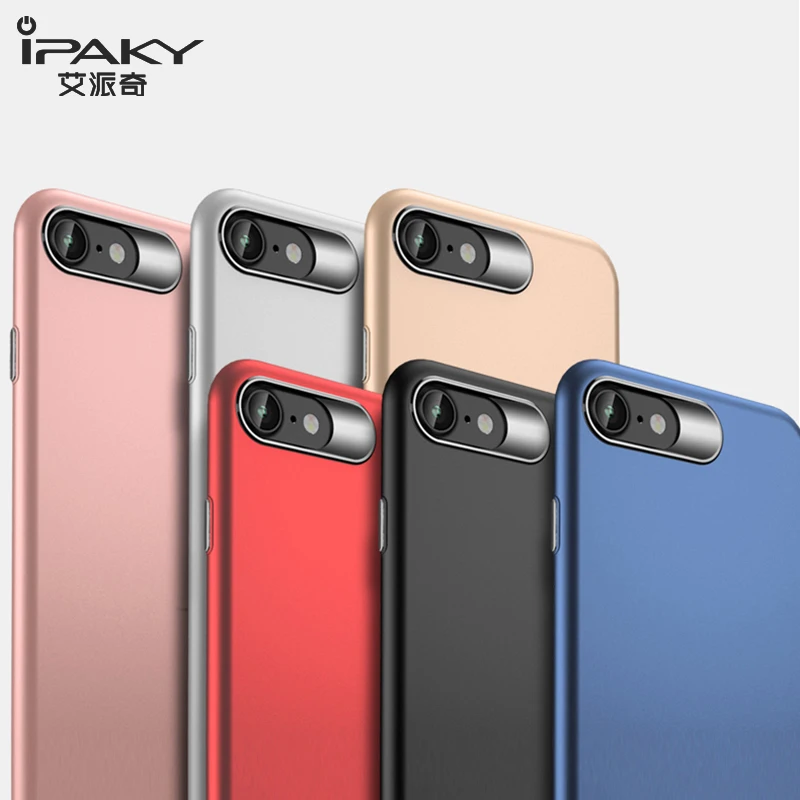 iPaky For Apple iPhone 7 Case 360 Protection Matte Hard Back Cover iPhone7 8 Phone Cases with Camera |
