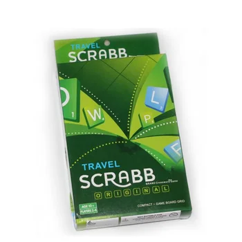 Travel SCRABBLE GAME Puzzle Board Game Family/Party/Friends Funny Learning Game Best Gift for Children
Travel SCRABBLE GAME Puzzle Board Game Family/Party/Friends Funny Learning Game Best Gift for Children