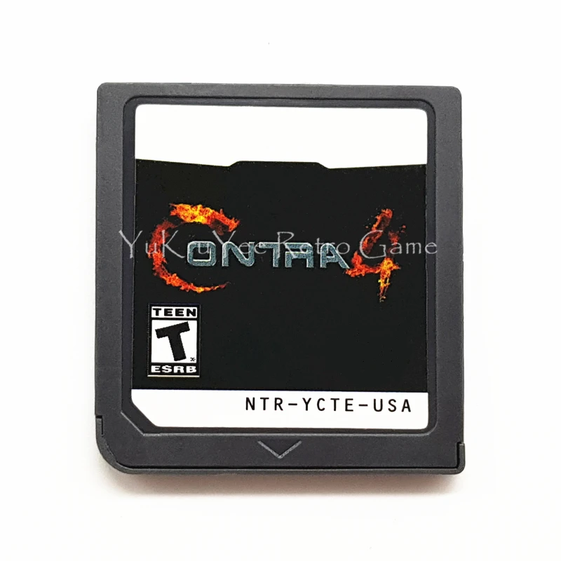 Contra 4 Video Game Accessories Compilation Cartridge Card for DS/3DS/2DS Console US Version
Contra 4 Video Game Accessories Compilation Cartridge Card for DS/3DS/2DS Console US Version