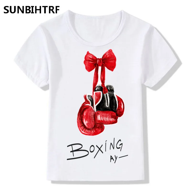 Children Fashion Boxing Gloves Design Funny T-Shirts Big Boys/Girls Short Sleeve Tops Tees Kids Cool Casual Clothes For Toddler
Children Fashion Boxing Gloves Design Funny T-Shirts Big Boys/Girls Short Sleeve Tops Tees Kids Cool Casual Clothes For Toddler
