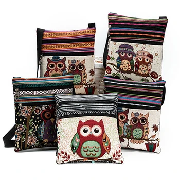 Women Bird Print Messenger Bag Crossbody Shoulder Bag Satchel Purse Vintage Handbag
Women Bird Print Messenger Bag Crossbody Shoulder Bag Satchel Purse Vintage Handbag