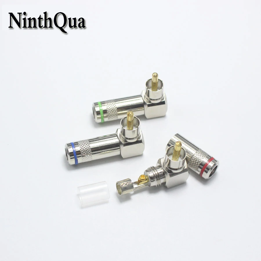 1pcs L type RCA Plugs Welding-free Rectangular 90 Degrees AV Audio Plug Connector Green Blue Red
1pcs L type RCA Plugs Welding-free Rectangular 90 Degrees AV Audio Plug Connector Green Blue Red