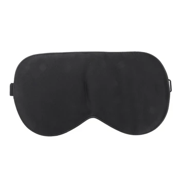 Bubm Double-sided Silk Eye Mask Eyeshade Shadow Cover Black 
Bubm Double-sided Silk Eye Mask Eyeshade Shadow Cover Black