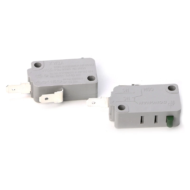 2Pcs KW3A Microwave Oven Door Micro Switch 125V/250V 16A Normally Open Switch New
2Pcs KW3A Microwave Oven Door Micro Switch 125V/250V 16A Normally Open Switch New