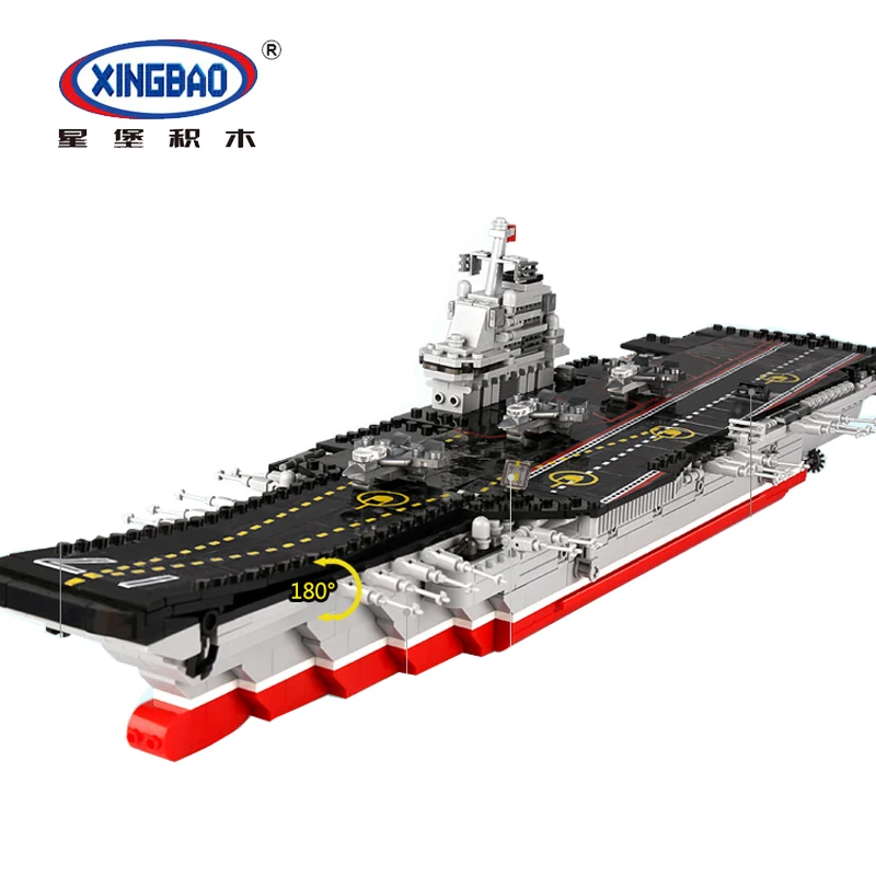 XINGBAO 06020 Cruiser Military the Aircraft Battle Ship Set Warship Model Set Building Blocks Bricks DIY Toy Technic Designer
XINGBAO 06020 Cruiser Military the Aircraft Battle Ship Set Warship Model Set Building Blocks Bricks DIY Toy Technic Designer
