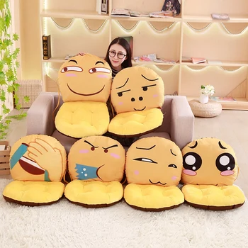 1pc 40cm*40cm*45cm Funny Expressions Plush Pillows Cushions Cartoon Conjoined Cushion Stuffed Cap Pillow Plush Toys Home Decor
1pc 40cm*40cm*45cm Funny Expressions Plush Pillows Cushions Cartoon Conjoined Cushion Stuffed Cap Pillow Plush Toys Home Decor