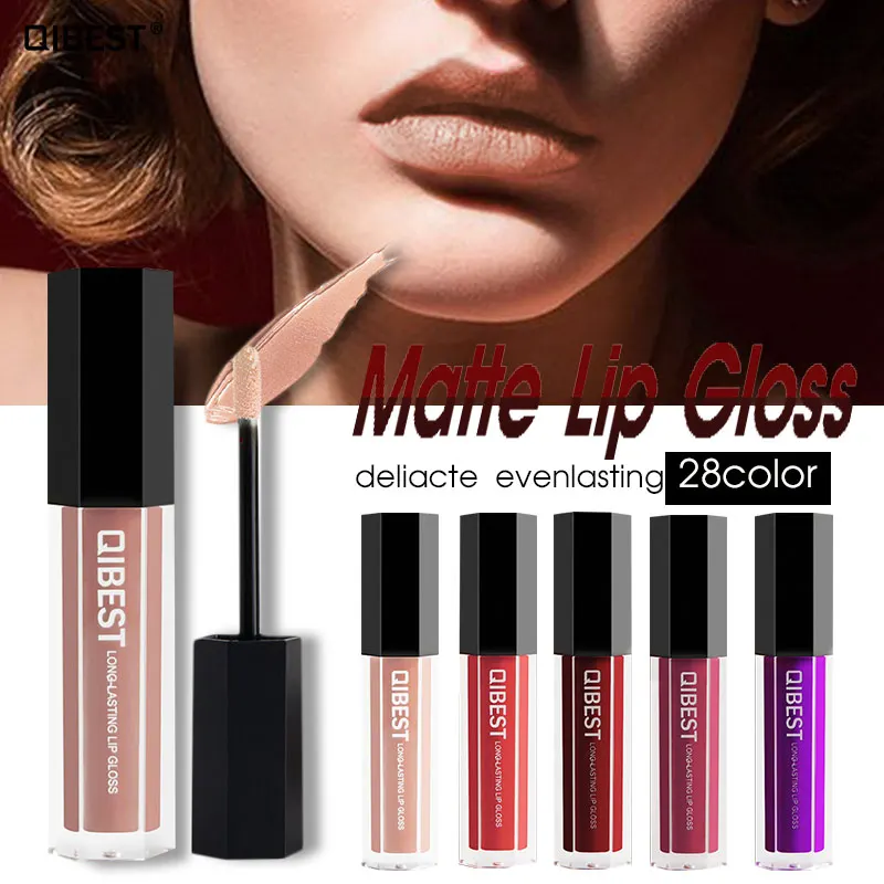 Qibest Waterproof Velvet Lips Gloss Nude Matte Velvet Glossy Lip Gloss Lipstick Lip Balm Sexy Red Lip Tint Colors Makeup
Qibest Waterproof Velvet Lips Gloss Nude Matte Velvet Glossy Lip Gloss Lipstick Lip Balm Sexy Red Lip Tint Colors Makeup