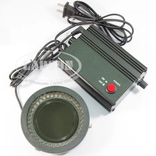 Polarizing Polarizer LED Ring Light 78 Bulbs Illuminator Lamp for Stereo Microscope Control Box & Power Adapter
Polarizing Polarizer LED Ring Light 78 Bulbs Illuminator Lamp for Stereo Microscope Control Box & Power Adapter