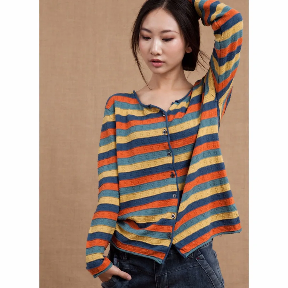 Thin women sweater long-sleeve teenager girl cardigan sweater spring and autumn female student knitted tops youth cutout cotton
Thin women sweater long-sleeve teenager girl cardigan sweater spring and autumn female student knitted tops youth cutout cotton