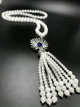 Koraba Fine Jewelry Natural White Jade Bead Necklace, Fashionable Beautiful Lady's Best Present Free Shipping
Koraba Fine Jewelry Natural White Jade Bead Necklace, Fashionable Beautiful Lady's Best Present Free Shipping