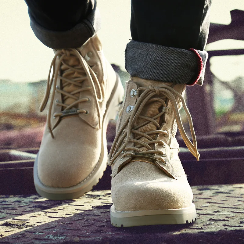 KESMALL Men's Boots Military Boot Tactical Big Size Army Bot Male Shoes Safety Combat Mens Chukka Ankle Bot Motocycle Boots
KESMALL Men's Boots Military Boot Tactical Big Size Army Bot Male Shoes Safety Combat Mens Chukka Ankle Bot Motocycle Boots