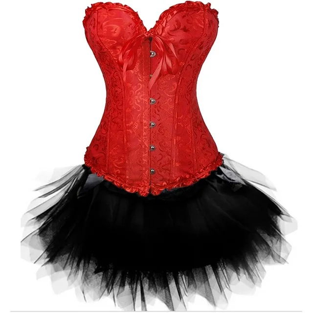 Sexy-Gothic-Overbust-Corset-Skirt-Set-Lace-Floral-Steampunk-Waist-Cincher-Croselet-Corpetes-Tutu-Mini-Skirt.jpg_640x640 (2)