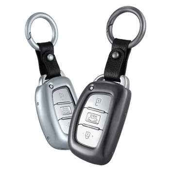 3D Aluminum Alloy Car Key Case Key Cover case Smart Key Shell For Hyundai Creta I10 I20 Tucson Elantra Santa Fe 2016 2017 2018
3D Aluminum Alloy Car Key Case Key Cover case Smart Key Shell For Hyundai Creta I10 I20 Tucson Elantra Santa Fe 2016 2017 2018