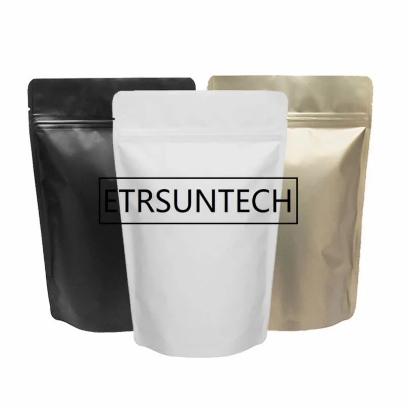 1000pcs/lot 3 Colors Matt Stand up Aluminum Foil Ziplock Bag Snack Cookie Tea Coffee Packaging Bag Doypack Foil Zipper Pouches
1000pcs/lot 3 Colors Matt Stand up Aluminum Foil Ziplock Bag Snack Cookie Tea Coffee Packaging Bag Doypack Foil Zipper Pouches