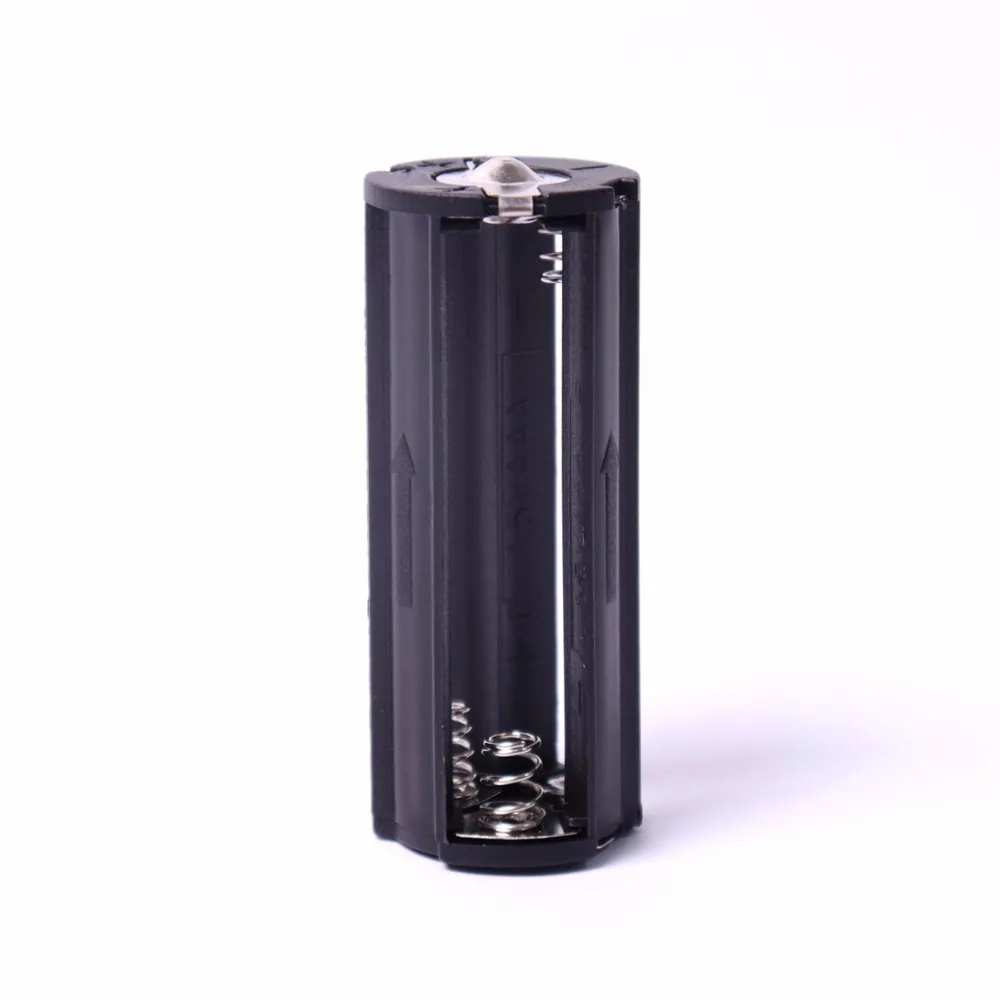 6pcs Black Cylindrical 3 AAA Plastic Battery Holder Adapter Case Box Flashlight Lamp
6pcs Black Cylindrical 3 AAA Plastic Battery Holder Adapter Case Box Flashlight Lamp