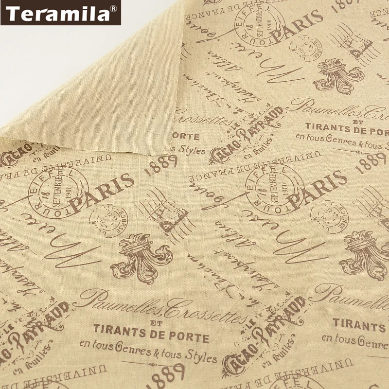 Home Textile Printed Words Cotton Linen Fabric Sewing Material Tissu TERAMILA Tablecloth Pillow Bag Curtain Cushion Pillow
Home Textile Printed Words Cotton Linen Fabric Sewing Material Tissu TERAMILA Tablecloth Pillow Bag Curtain Cushion Pillow