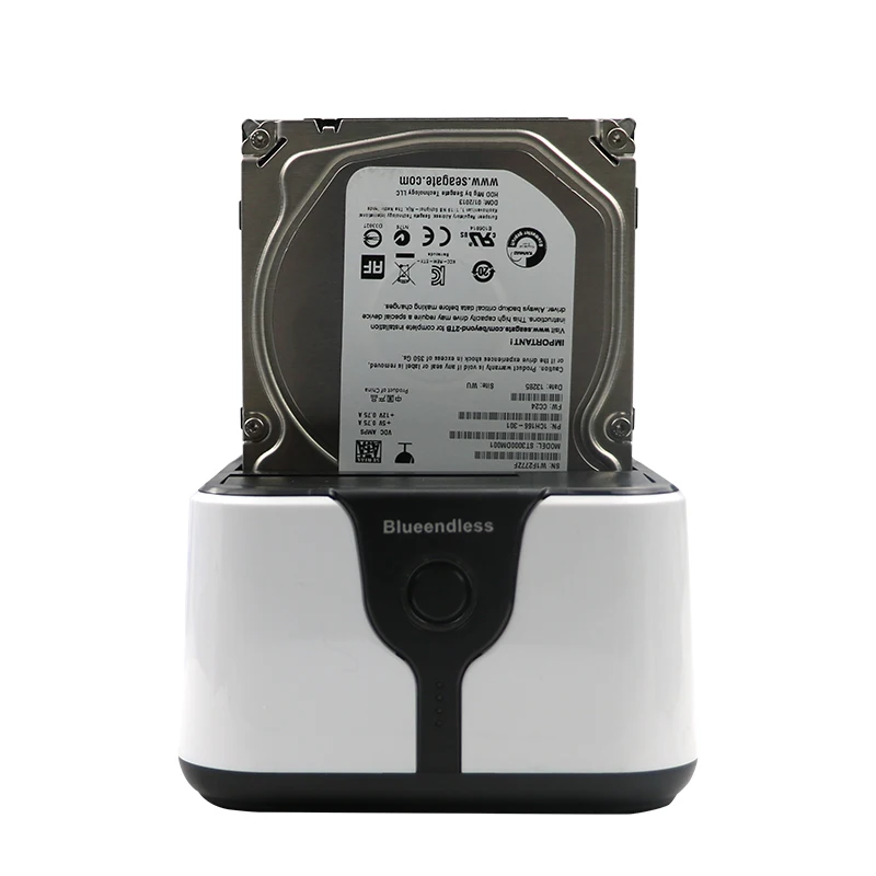 New Dual 2-bay hdd caddy esata & USB3.0 external hard drives Docking Station/Duplicator for 2.5/3.5 sata HDD Read hard disk case
New Dual 2-bay hdd caddy esata & USB3.0 external hard drives Docking Station/Duplicator for 2.5/3.5 sata HDD Read hard disk case