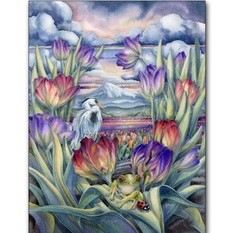 Diy diamond painting, tulip, mosaic decoration, diamond embroidery flower picture, home art painting
Diy diamond painting, tulip, mosaic decoration, diamond embroidery flower picture, home art painting