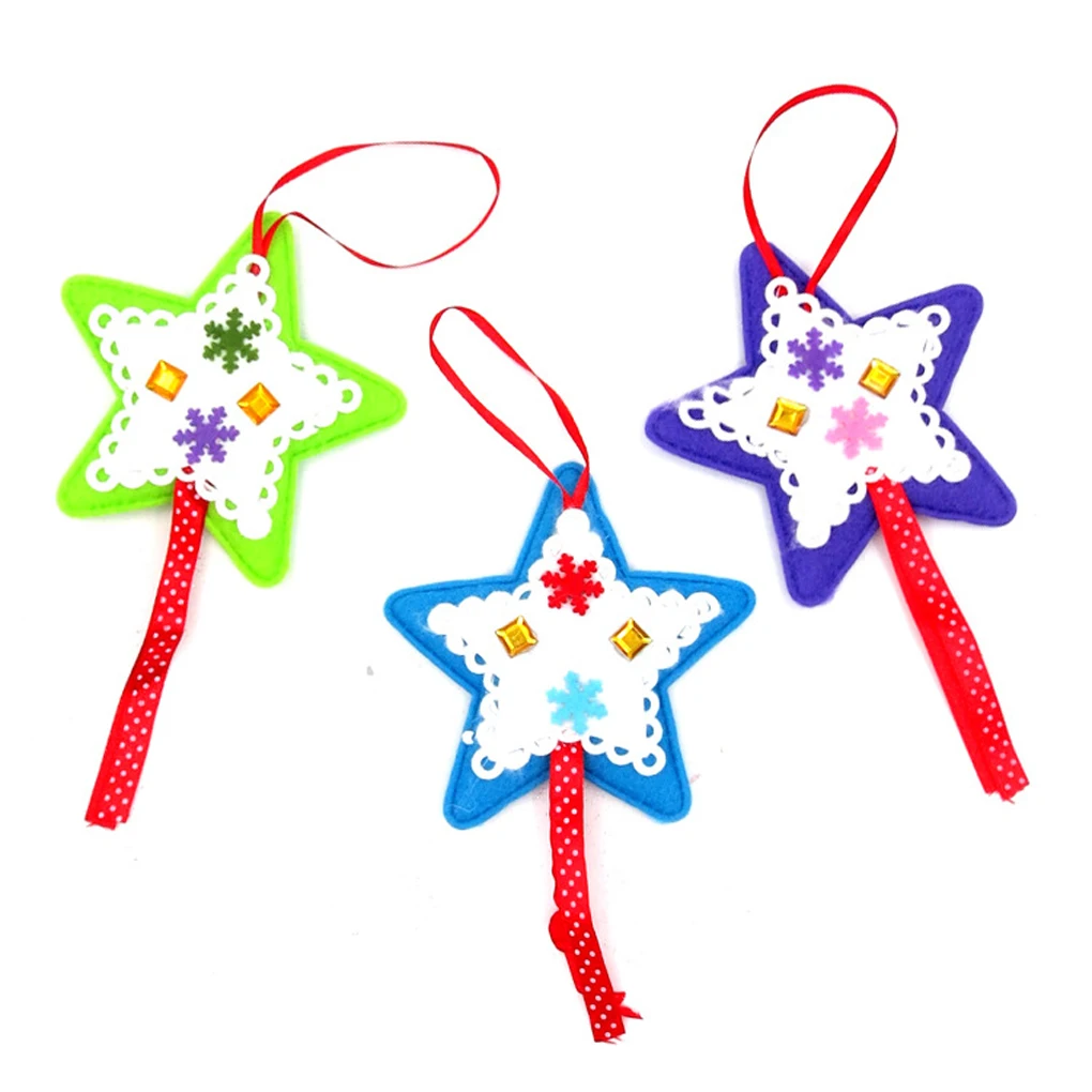 New Christmas Ornament Gifts with Cloth Tree/Star Shaped Hanging Christmas Decoration Color Random
New Christmas Ornament Gifts with Cloth Tree/Star Shaped Hanging Christmas Decoration Color Random