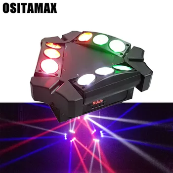 3 Rows Spider Light Beam Rotating 9pcs 10W 4in1 RGBW LED Projector Stage Disco DJ Club Bar KTV Family Party Light Show
3 Rows Spider Light Beam Rotating 9pcs 10W 4in1 RGBW LED Projector Stage Disco DJ Club Bar KTV Family Party Light Show