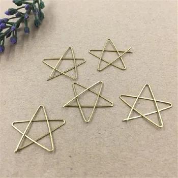 26mm Hollow Out Pentagram Connectors Brass Copper Antique Bronze Silver Color Plated Earrings Accessories For Jewelry Making
26mm Hollow Out Pentagram Connectors Brass Copper Antique Bronze Silver Color Plated Earrings Accessories For Jewelry Making