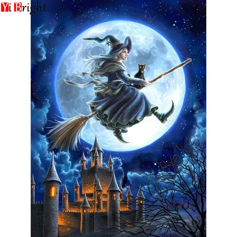 5D DIY Diamond Painting Cartoon witch Full Square Diamond Embroidery Diamond Mosaic Rhinestone Picture Cross Stitch XY1
5D DIY Diamond Painting Cartoon witch Full Square Diamond Embroidery Diamond Mosaic Rhinestone Picture Cross Stitch XY1