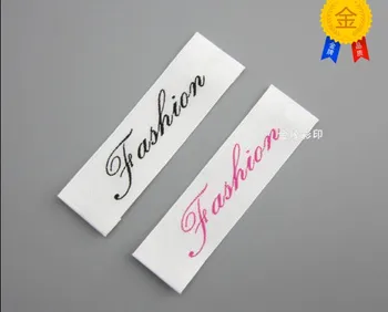2016 promotion customize clothing labels woven garments tags satine woven 1000pieces/ lot free shipping by China Post
2016 promotion customize clothing labels woven garments tags satine woven 1000pieces/ lot free shipping by China Post