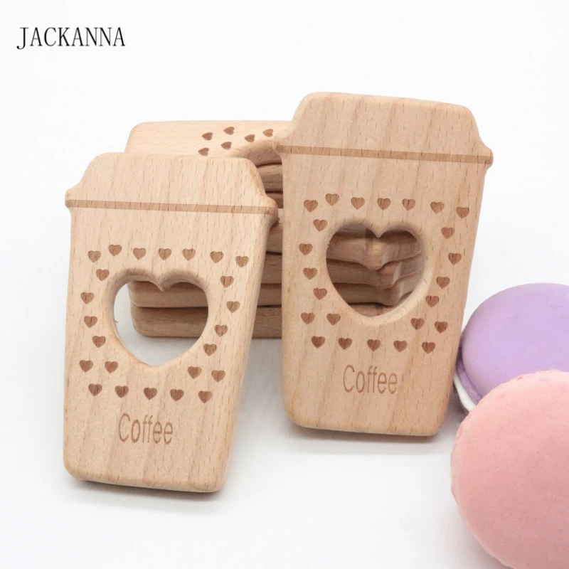 natural wood teething rings