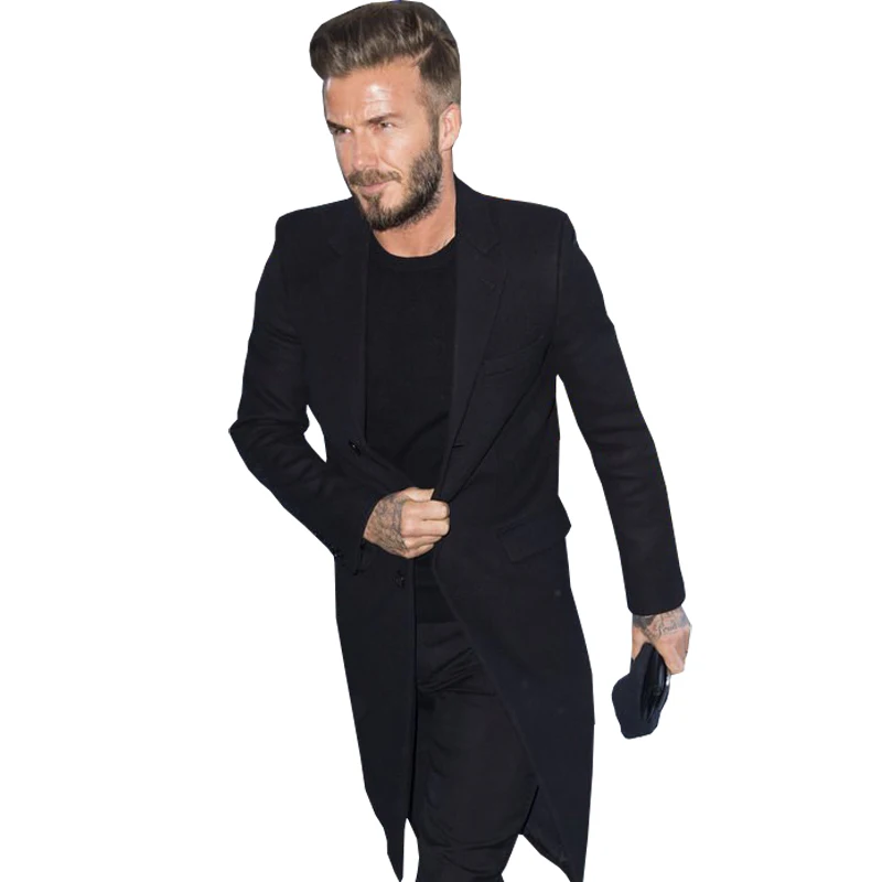 Custom Made Custom Beckham long woolen coat male gentleman suit coat wool Slim windbreaker male code
Custom Made Custom Beckham long woolen coat male gentleman suit coat wool Slim windbreaker male code