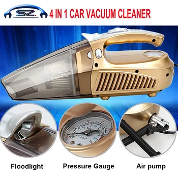 Multi-function Portable Car Vacuum Cleaner 12V 4 IN 1 120W High-Power Wet and Dry Aspirador Pressure Pneumatic Lighting
Multi-function Portable Car Vacuum Cleaner 12V 4 IN 1 120W High-Power Wet and Dry Aspirador Pressure Pneumatic Lighting