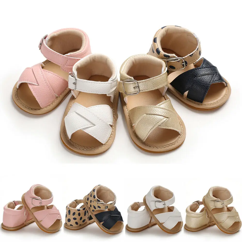 0-18M Summer Baby Kid Boy Girl Sandals Prewalker Newborn Soft Sole Crib Shoes Solid Non-slip PU Leather Breathable Toddler Shoes
0-18M Summer Baby Kid Boy Girl Sandals Prewalker Newborn Soft Sole Crib Shoes Solid Non-slip PU Leather Breathable Toddler Shoes