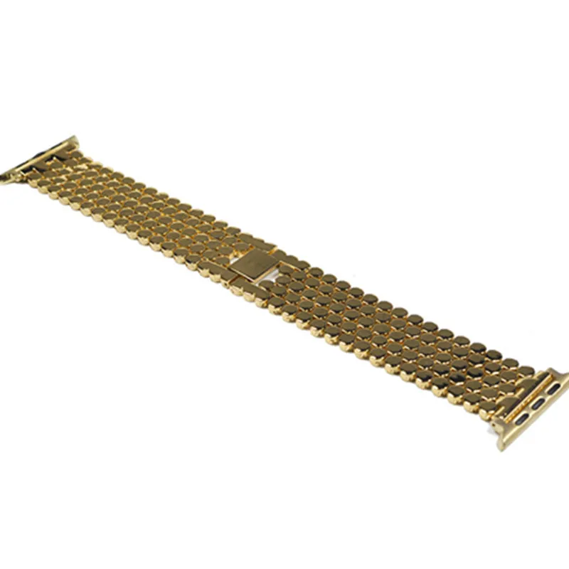 Suitable for Apple 38/40/42/44mm Fish Scale Metal Strap Suitable for Iwatch Solid Chain Stainless Steel Belt New Honeycomb Belt
Suitable for Apple 38/40/42/44mm Fish Scale Metal Strap Suitable for Iwatch Solid Chain Stainless Steel Belt New Honeycomb Belt