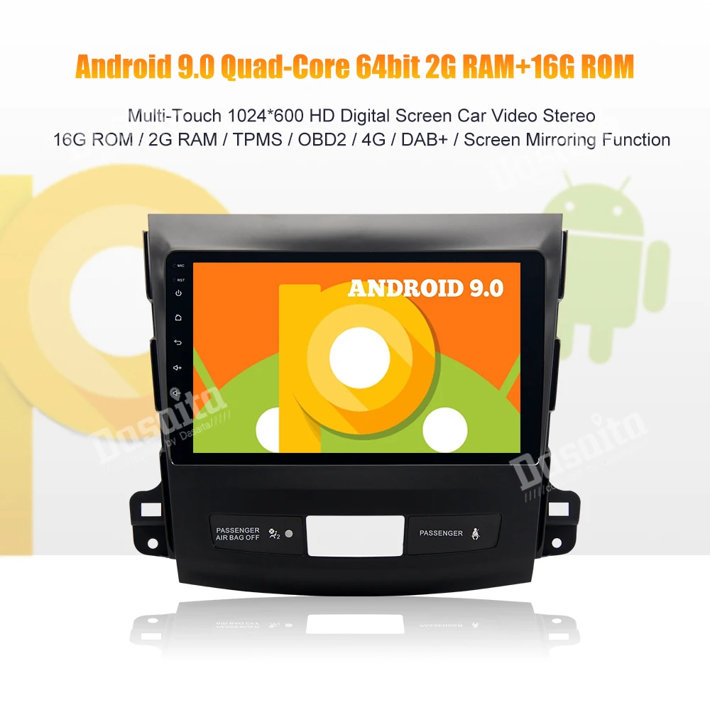 Cheap Car 1 Din 9" Android 9.0 Multi Touch Screen for Mitsubishi Outlander Radio 2008 2009 2010 2011 GPS Navigation 16GB ROM Autoradio 1 Cheap Car 1 Din 9" Android 9.0 Multi Touch Screen for Mitsubishi Outlander Radio 2008 2009 2010 2011 GPS Navigation 16GB ROM Autoradio 1