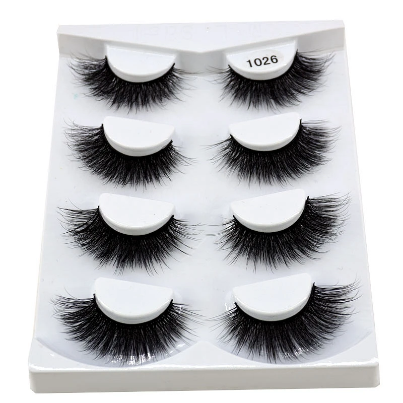 HBZGTLAD 4pairs 3D Mink Lashes Natural Long False Eyelashes Dramatic Volume Fake Lashes Makeup Eyelash Extension Silk Eyelashes
HBZGTLAD 4pairs 3D Mink Lashes Natural Long False Eyelashes Dramatic Volume Fake Lashes Makeup Eyelash Extension Silk Eyelashes