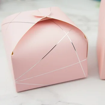 9*9*5cm 10pcs pink silver line Chocolate cookie Paper Box Storage Boxes Christmas Birthday Party Gifts Pack wedding favor box
9*9*5cm 10pcs pink silver line Chocolate cookie Paper Box Storage Boxes Christmas Birthday Party Gifts Pack wedding favor box